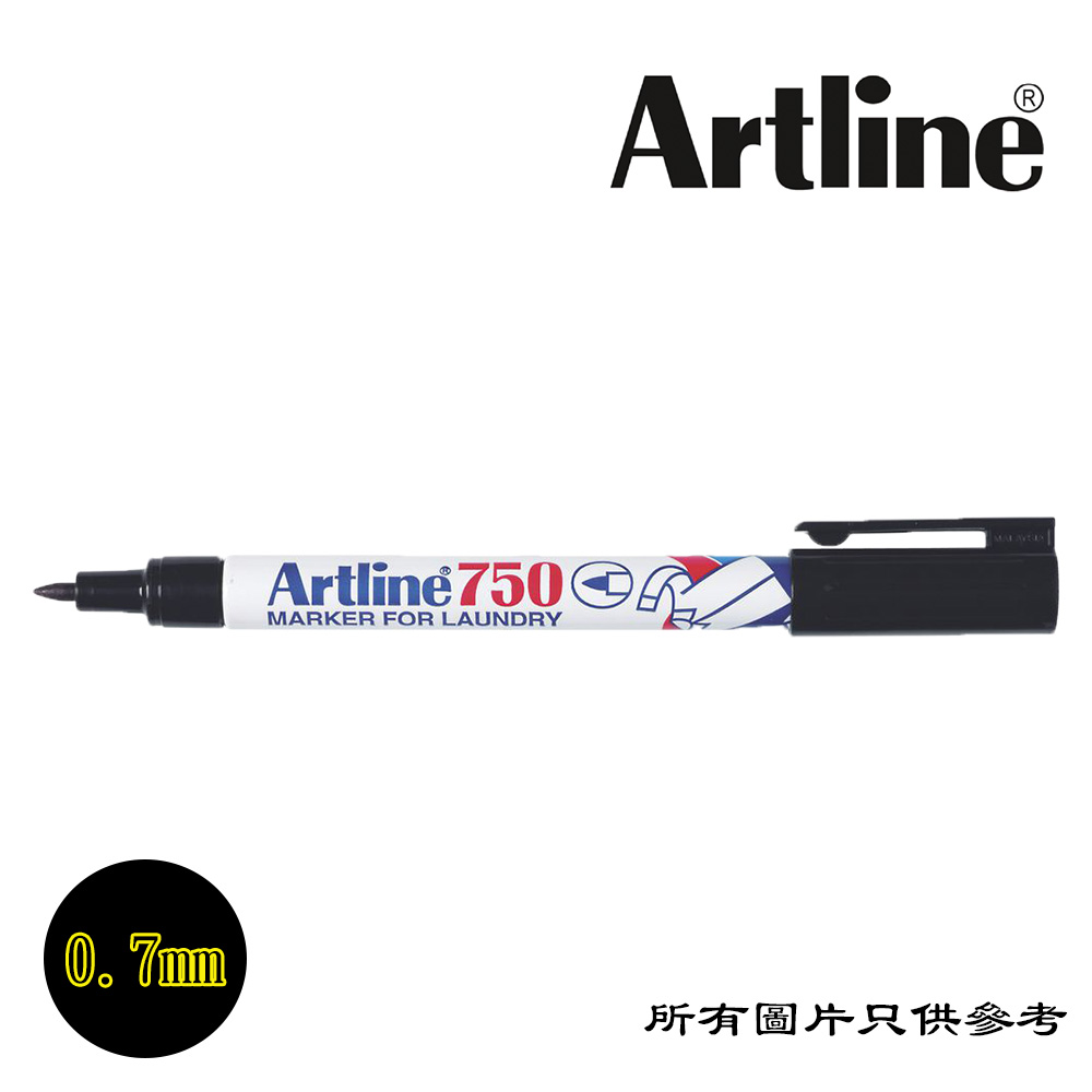 Artline 0.7mm Laundry Marker 12pc