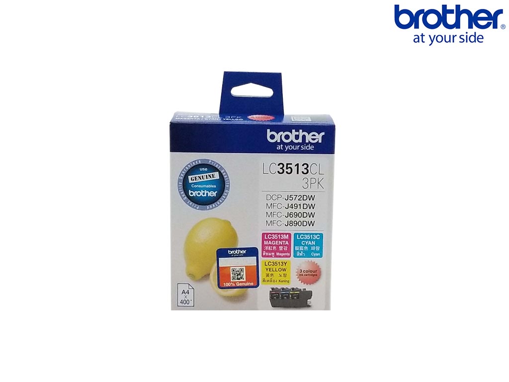 INK-LC3513CL3PK-BRO